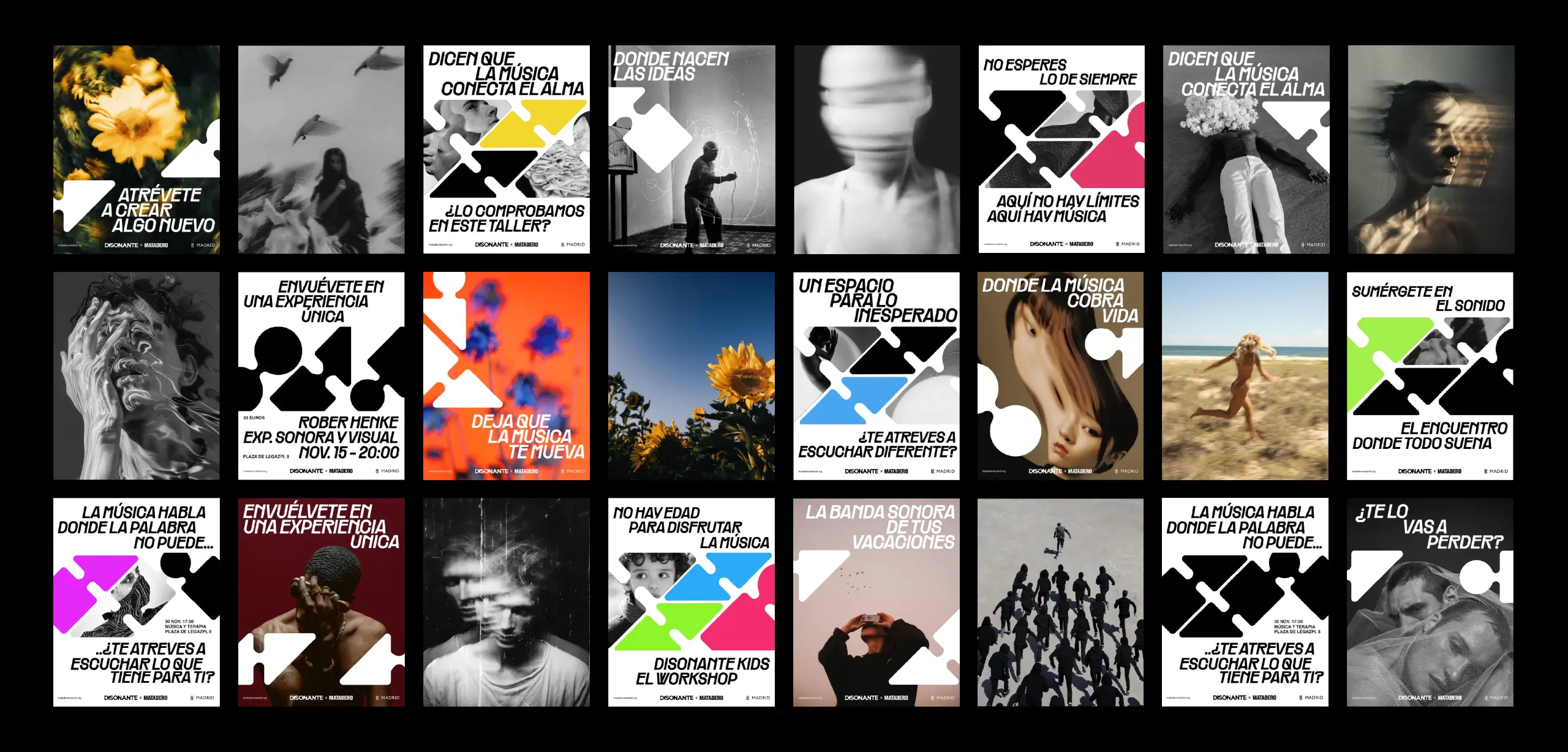 Publicaciones de redes sociales en Disonante